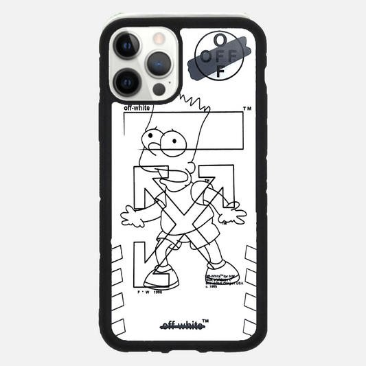 כיסוי לטלפון - אוף וויט סימפסונס