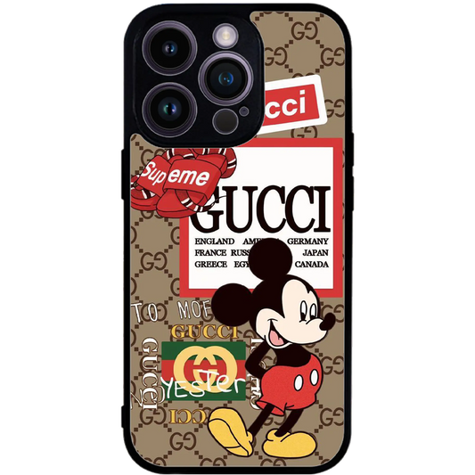 מגן לטלפון כיסוי מיקי מאוס גוצ׳י