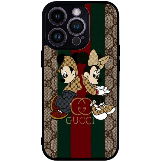 מגן לטלפון כיסוי מיקי ומיני מאוס גוצ׳י