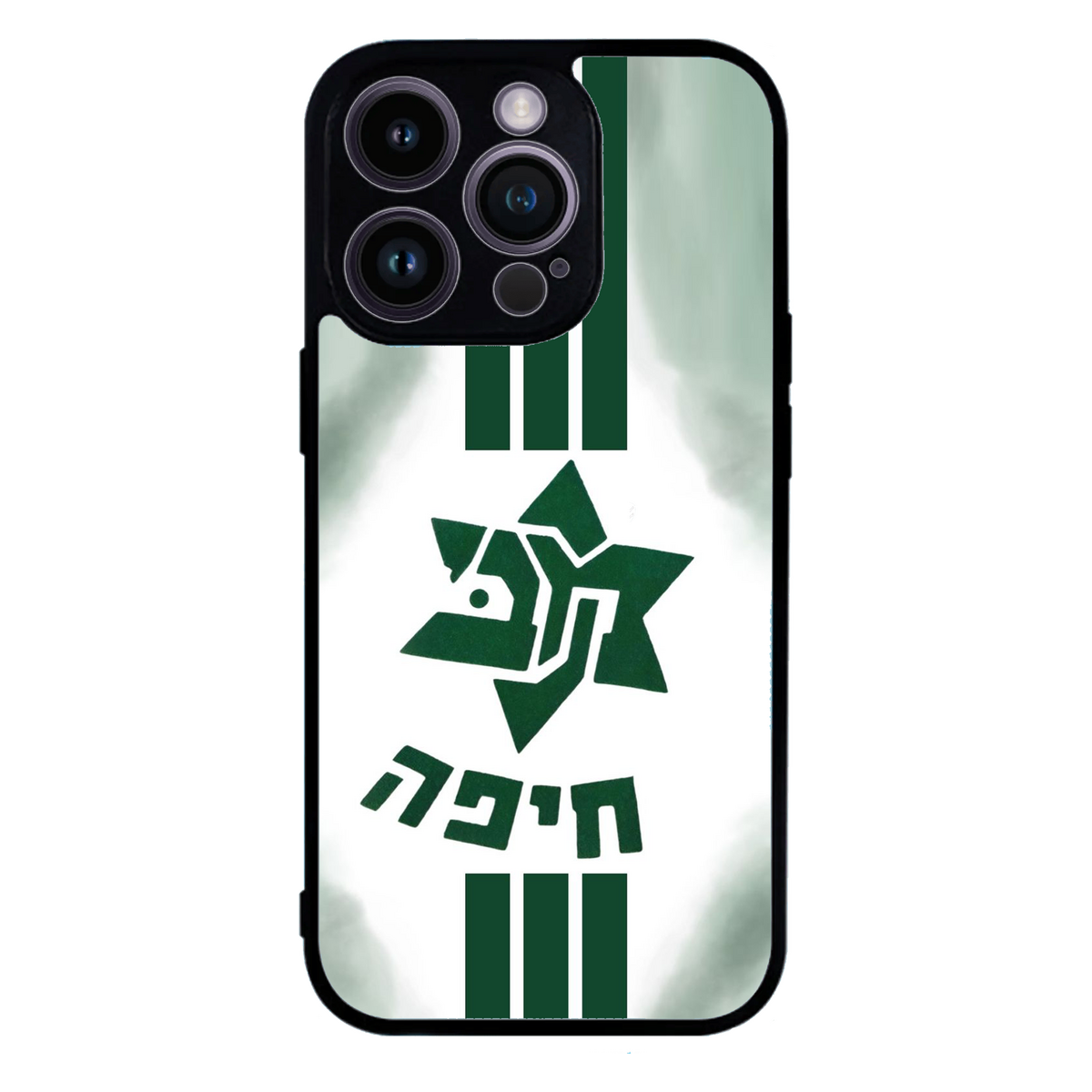 מגן לטלפון-מכבי חיפה פסים