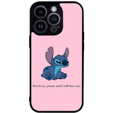מגן לטלפון סטיץ׳ - touch my phone and i will bite you